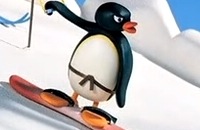 Pingu - Snowboarden