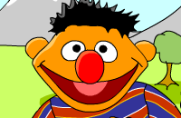 Ernie en Bert letterspel