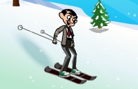 Mr Bean - Op de ski